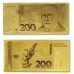 Золотая Банкнота 200 Mark